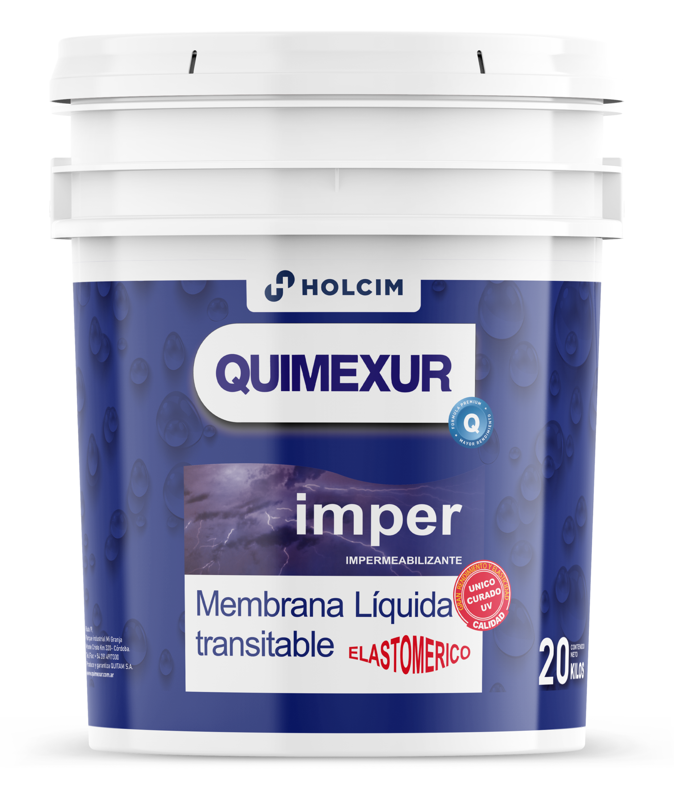 Membrana Liquida Acrilica 20L